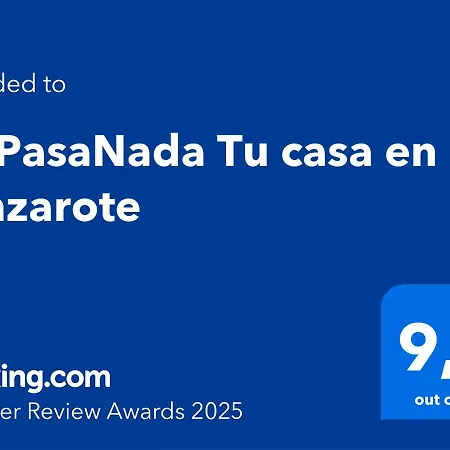 Gasthof Nopasanada Tu Casa En Lanzarote - By Lanzarote 3*